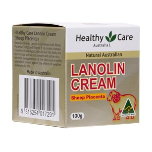 (PRE ORDER) Healthy Care Lanolin with Sheep Placenta 100g shelf life 2yrs